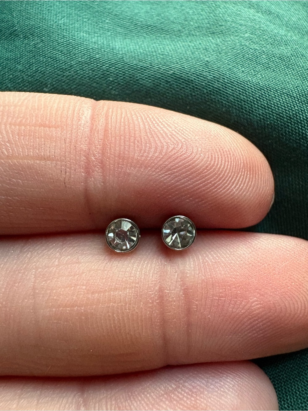 Classic Crystal Stud Earrings - Women's Jewelry